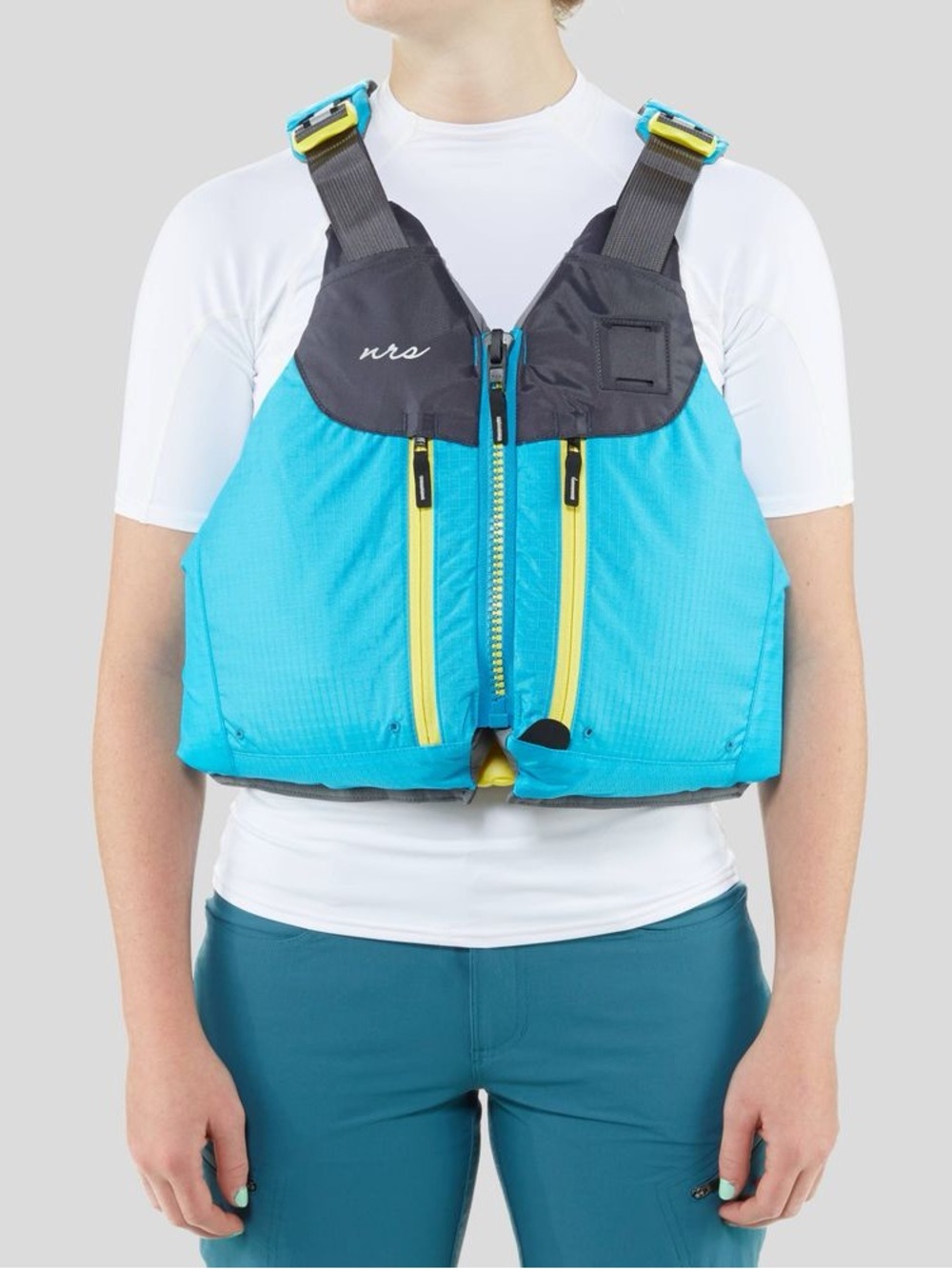 NRS Women's Women’s Zoya Mesh Back Life Jacket, Teal, Large/XL